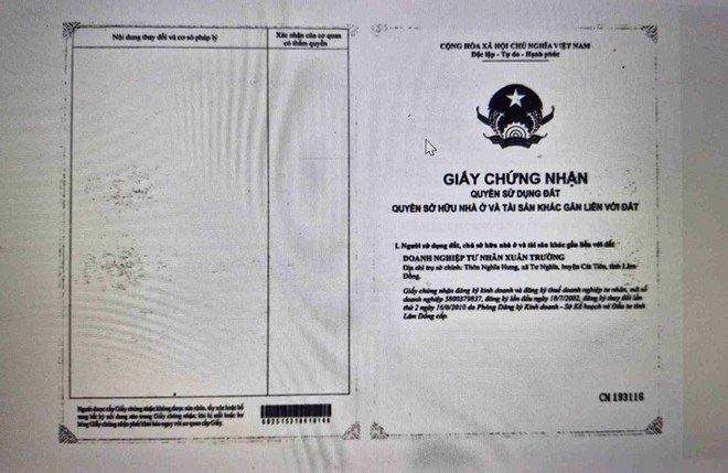 Bị thu hồi đất, doanh nghiệp ở Lâm Đồng không chịu bàn giao sổ đỏ