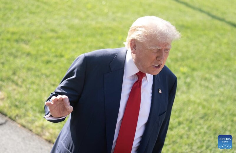 US President Donald Trump. Photo: Xinhua