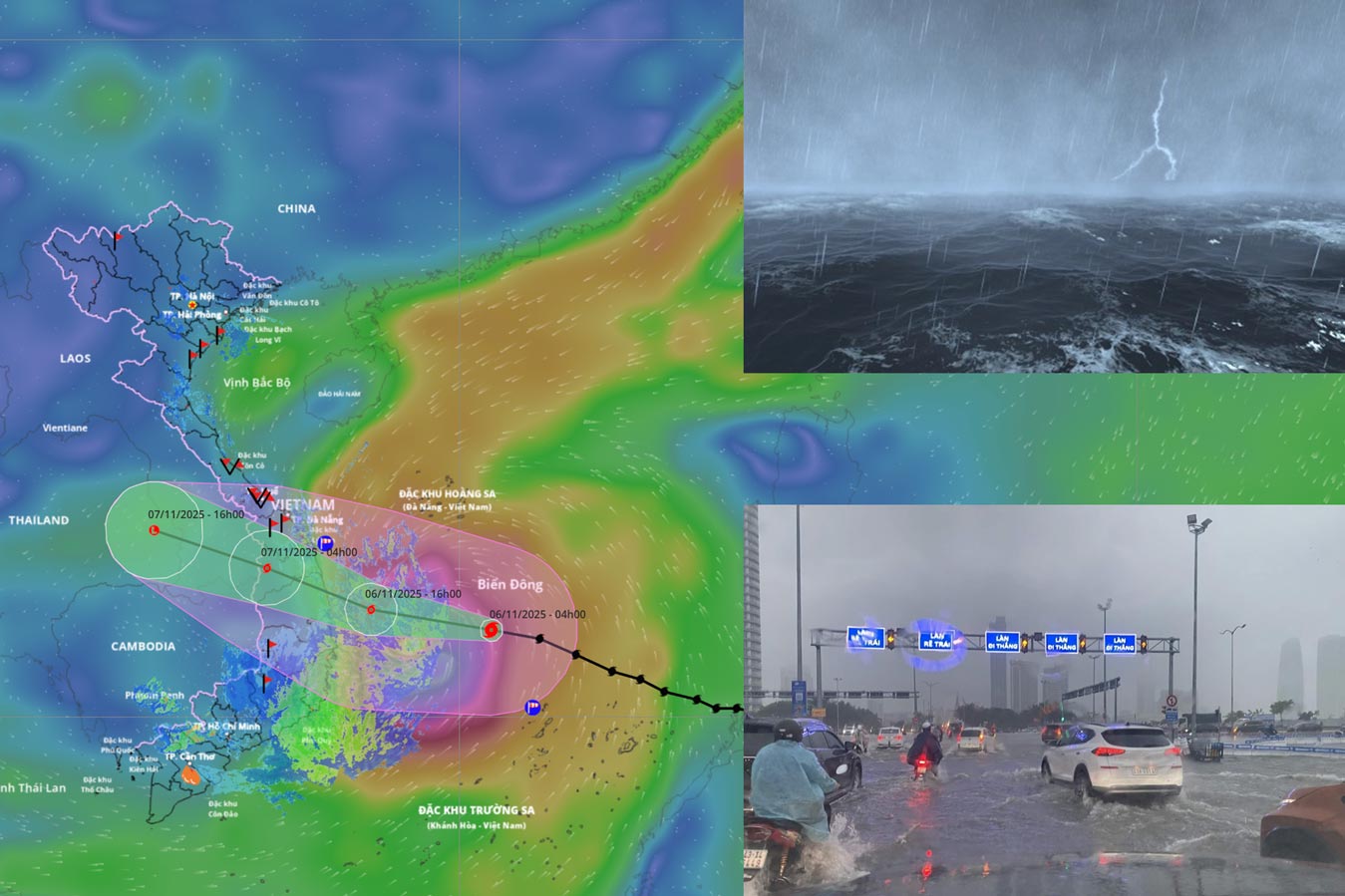 嵐番号 13 は非常に強力で、今夜上陸するまでの次の 12 時間でレベル 17 になり続けます。