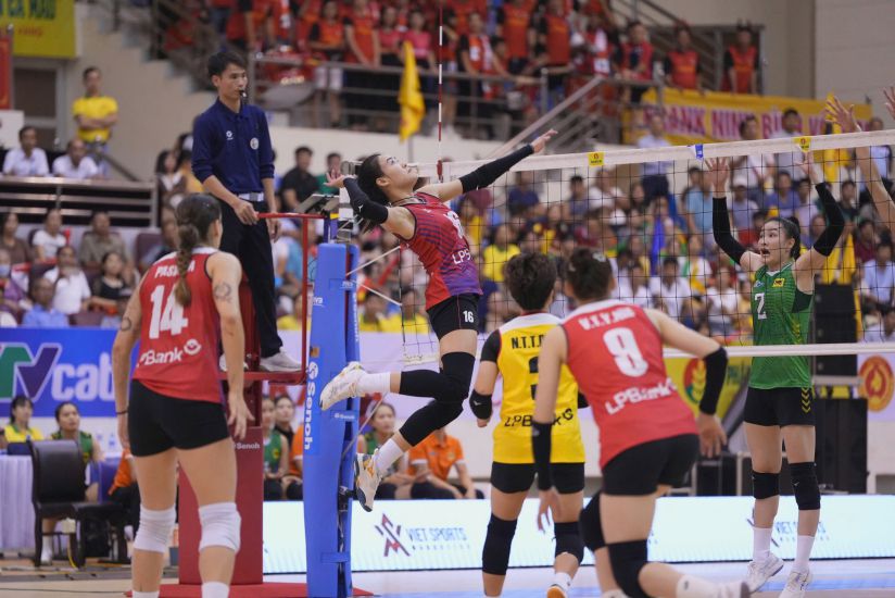 Volleyball players always need the right organization method. Photo: VFV