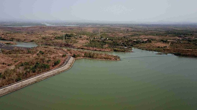 Hydropower reservoirs in Dak Lak are ready to respond to complicated storms. Photo: Bao Trung