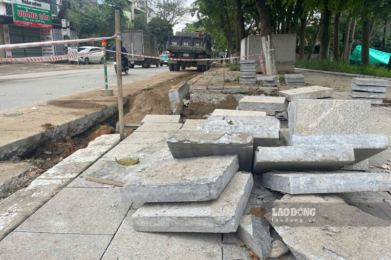 Khi hoan thanh, tuyen duong giup dong bo ha tang giao thong do thi quanh khu vuc. Anh: Dinh Dai