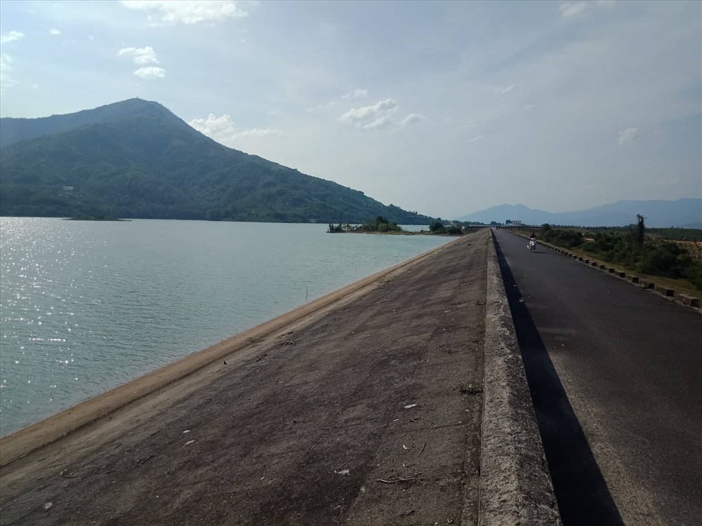 Suoi Dau reservoir in Khanh Hoa. Photo: Nhiet Bang