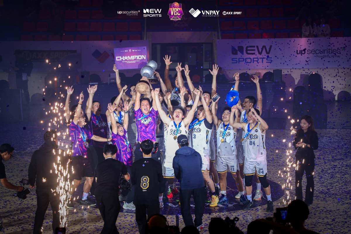 X-BDC deservedly won the Vietnam Pro-Am Basketball Championship 2025. Photo: Quyen Nguyen