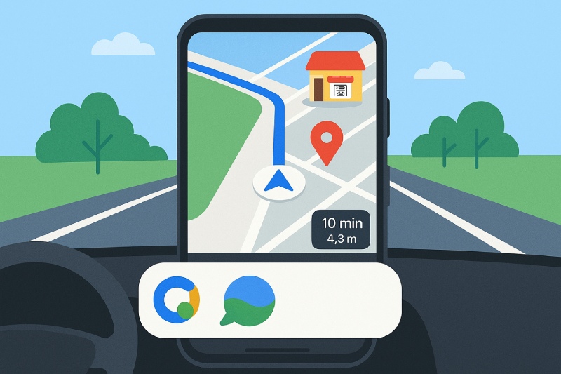 Google brings Gemini AI assistant to Maps, making it easier to find a way. Graphics: Quang Minh
