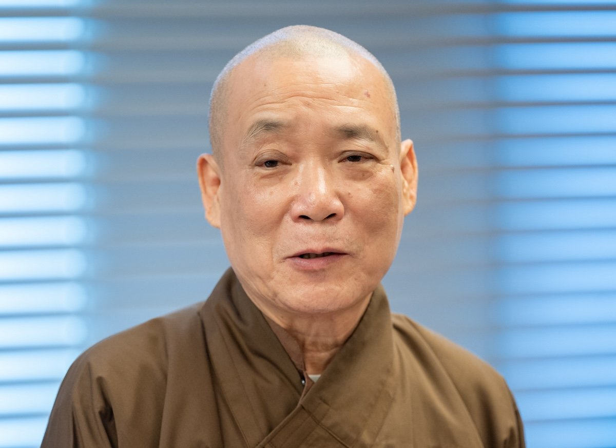 Hoa thuong Thich Bao Nghiem. Anh: Anh Huy.