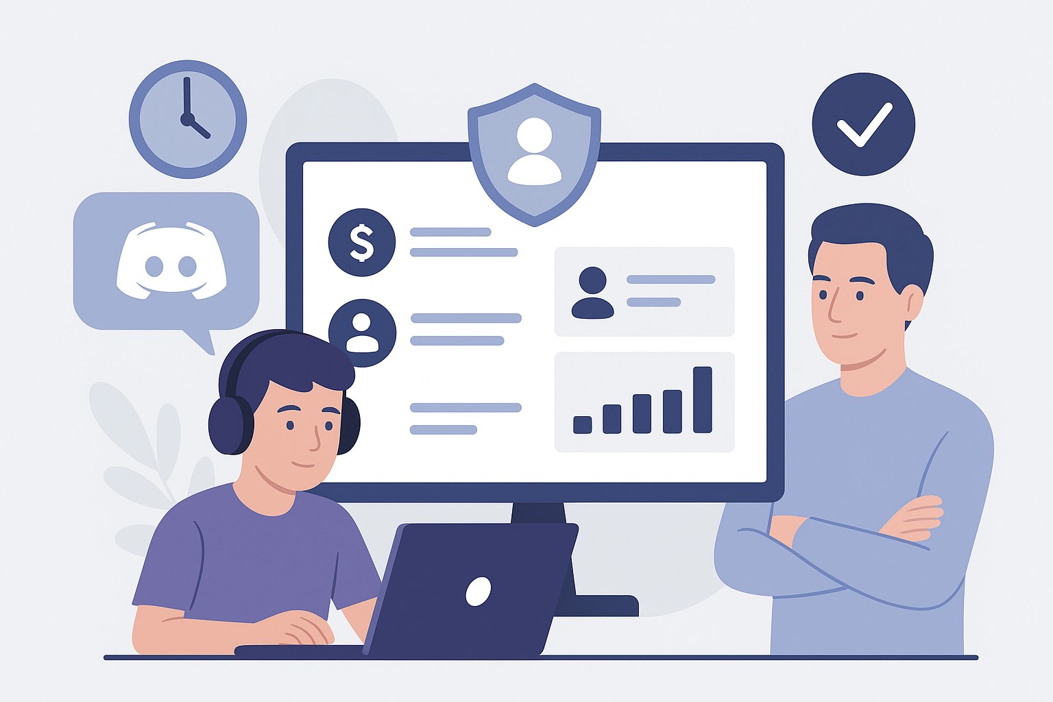 Discord them tinh nang giup phu huynh kiem soat thoi gian va chi tieu cua con tre. Do hoa: Hao Thien