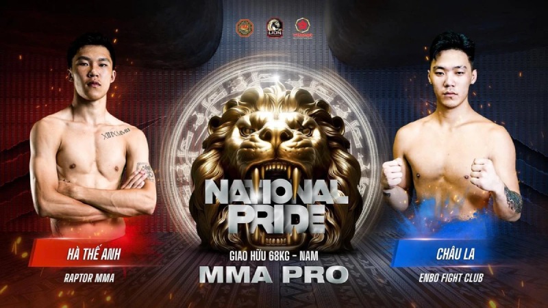 Ha The Anh doi dau voi vo si tre tai nang cua Trung Quoc tai MMA LION Champis