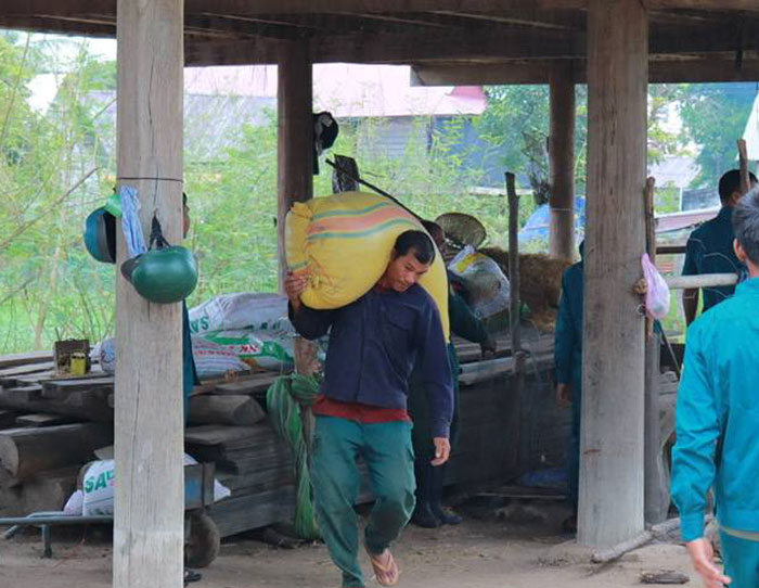 Thoc giong quan trong cho vu mua nam toi. Anh: Mai Chi