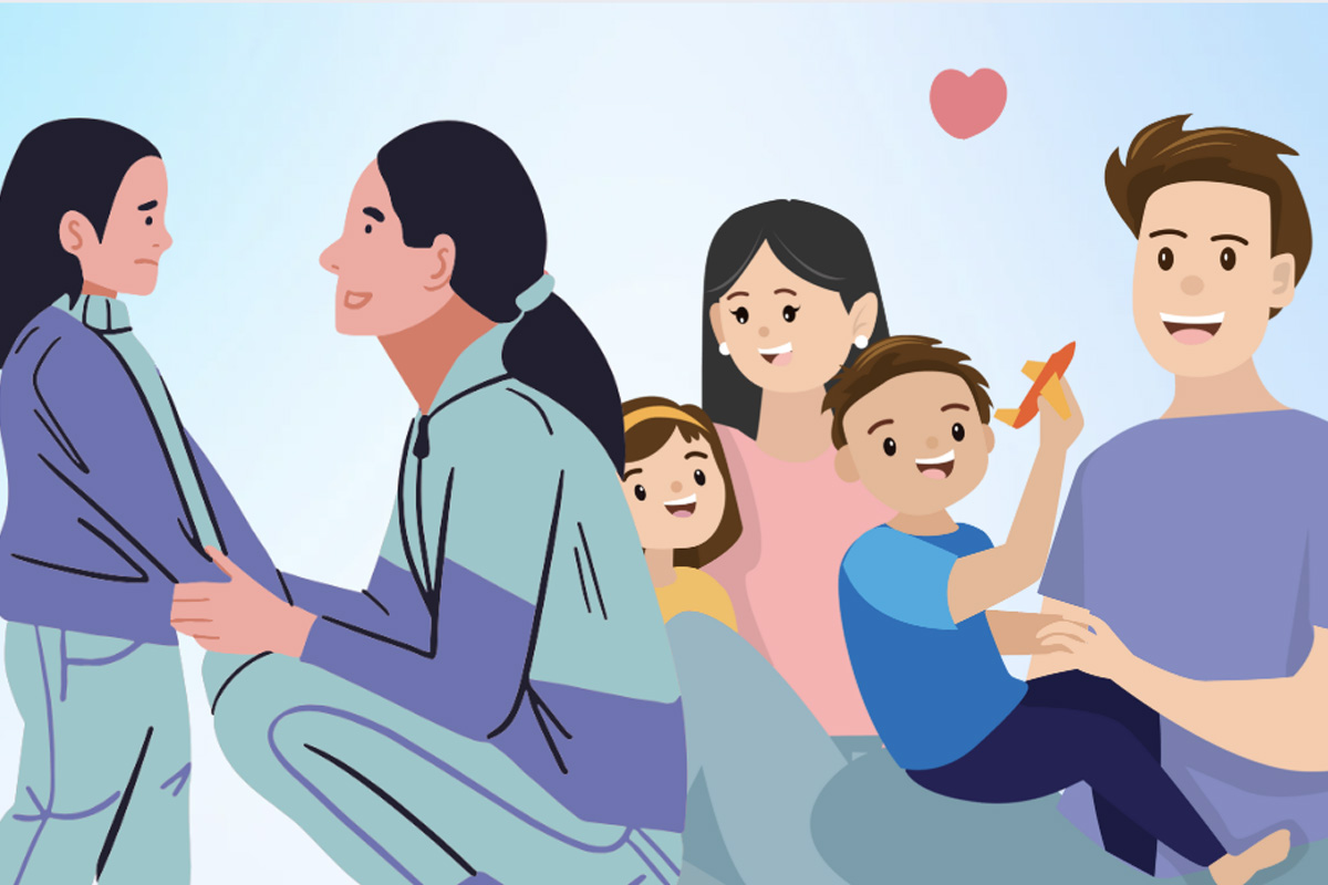 子どもたちが常に親と喜んで共有できるように信頼関係を築く方法。グラフィック: ティエン・ナン