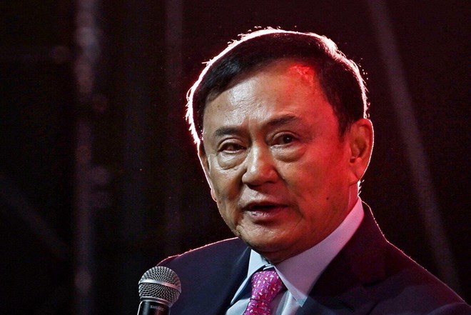 Former Thai Prime Minister Thaksin Shinawatra. Photo: AFP