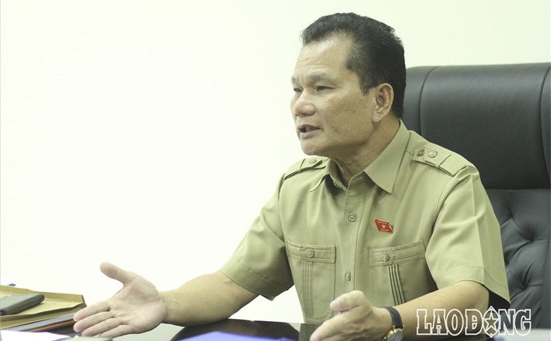 TS Bui Sy Loi - Nguyen Pho Chu nhiem Uy ban ve Cac van de Xa hoi cua Quoc hoi (nay la Uy ban Van hoa va Xa hoi). Anh: Tran Vuong