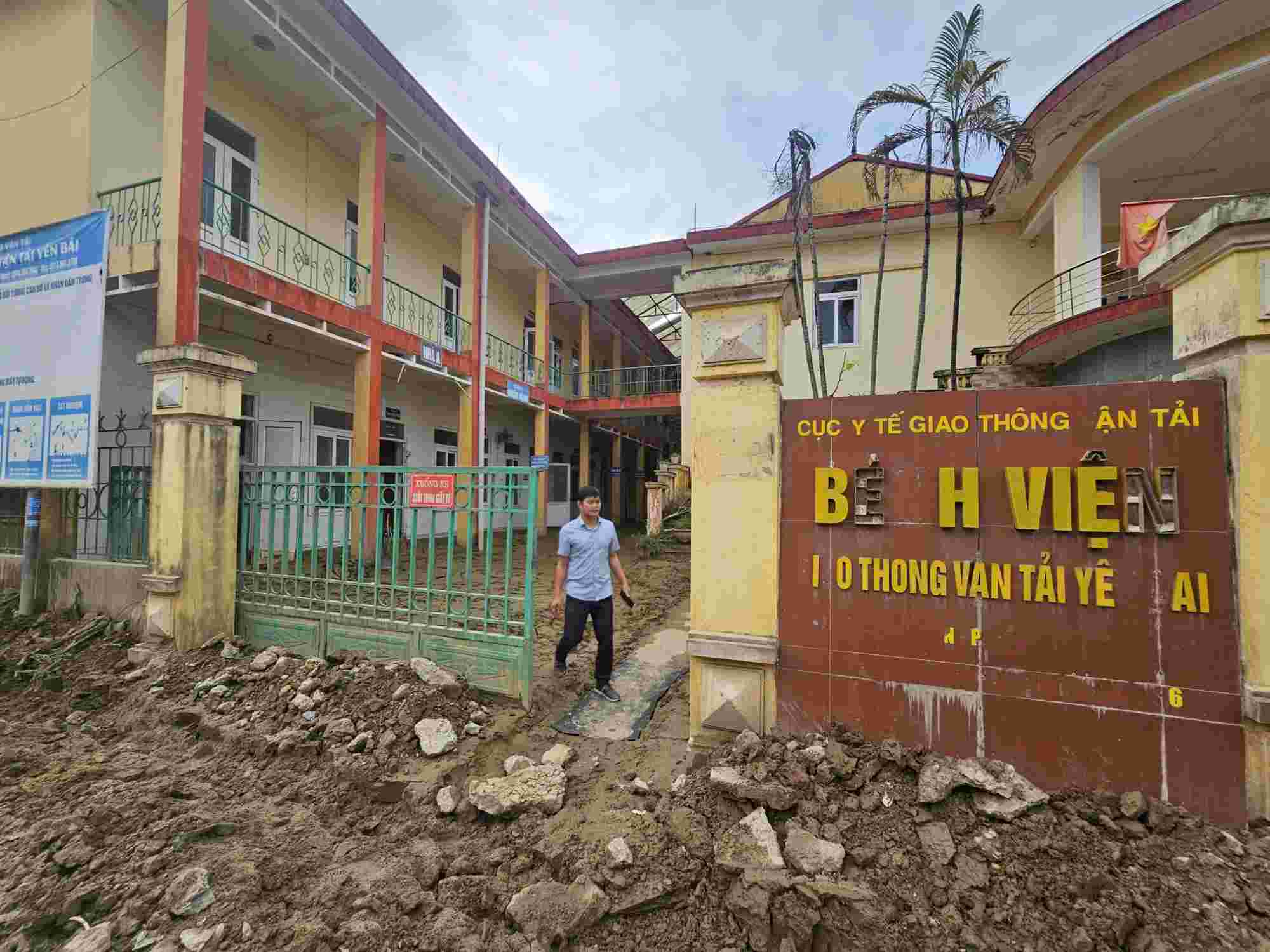 Yen Bai Transport Hospital in Yen Bai Ward, Lao Cai Province. Photo: Bao Nguyen