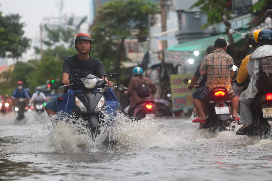 ホーチミン市、二重の影響による大洪水のリスクに緊急対応