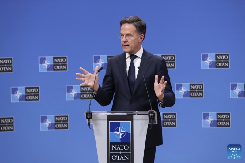 NATO Secretary General Mark Rutte. Photo: Xinhua