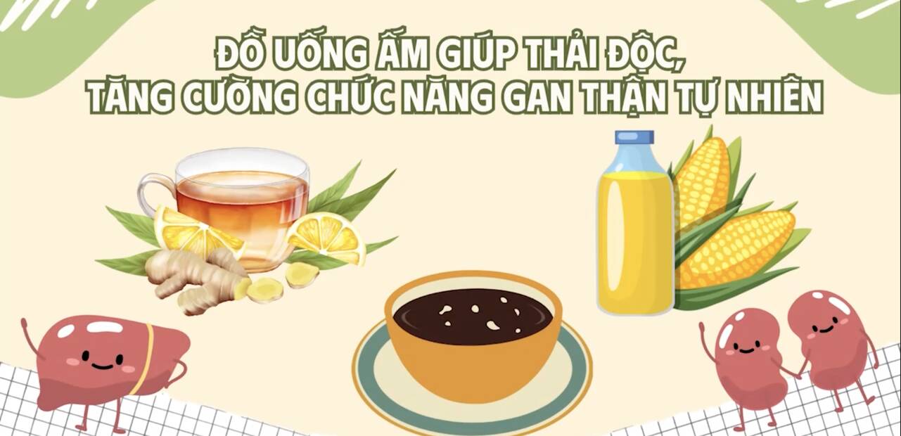 Warm drinks help detoxify, enhance natural liver and kidney function