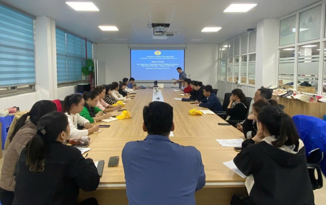 The first Conference of the Company's Trade Union Executive Committee, term 2025-2030. Thanh Hoa Trade Union