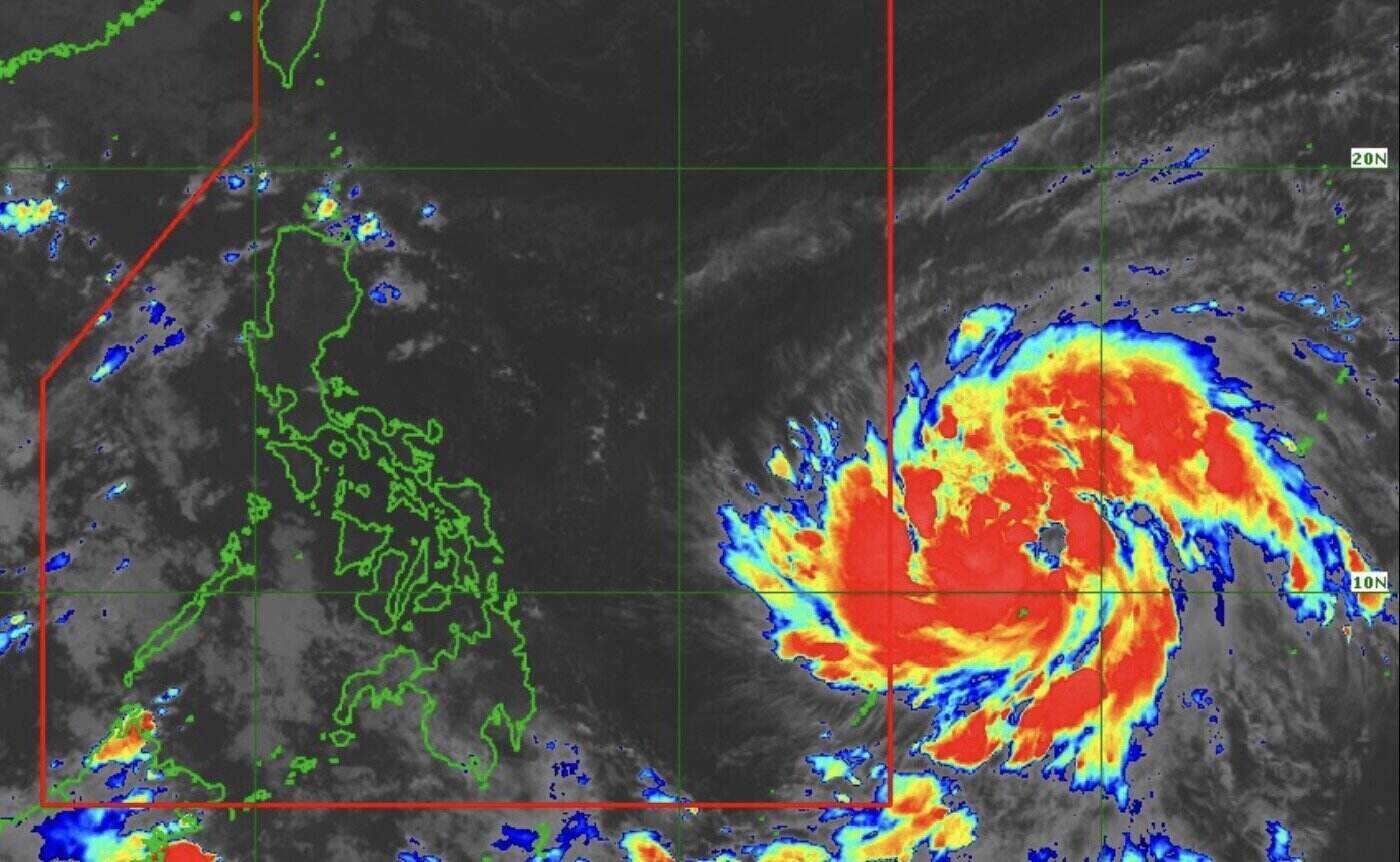 Typhoon Fung-wong is on track to become the most dangerous super typhoon of the season. Photo: PAGASA
