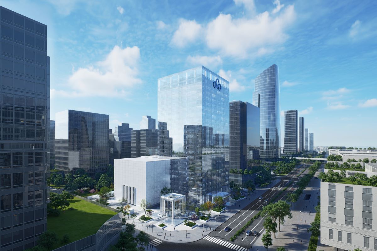 Appearance of the project To housing CMC-CC Ha Noi creative space. Photo: CMC