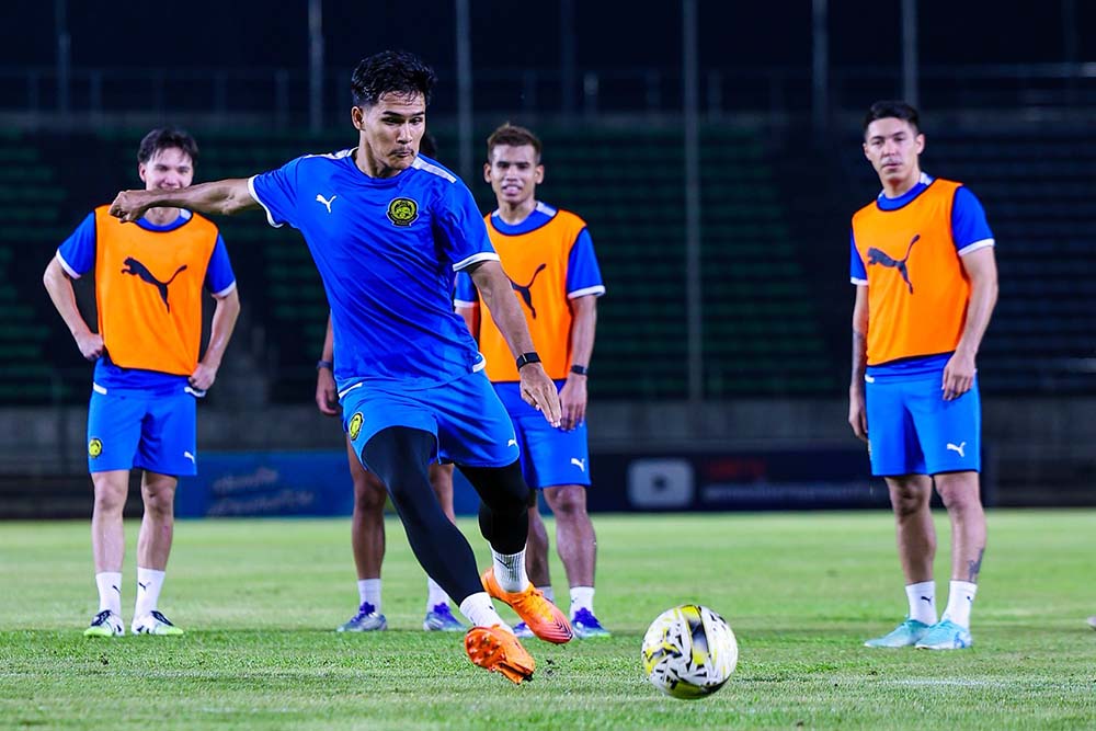 The Malaysian team continues to use naturalized players in the 2027 Asian Cup qualifiers. Photo: FAM