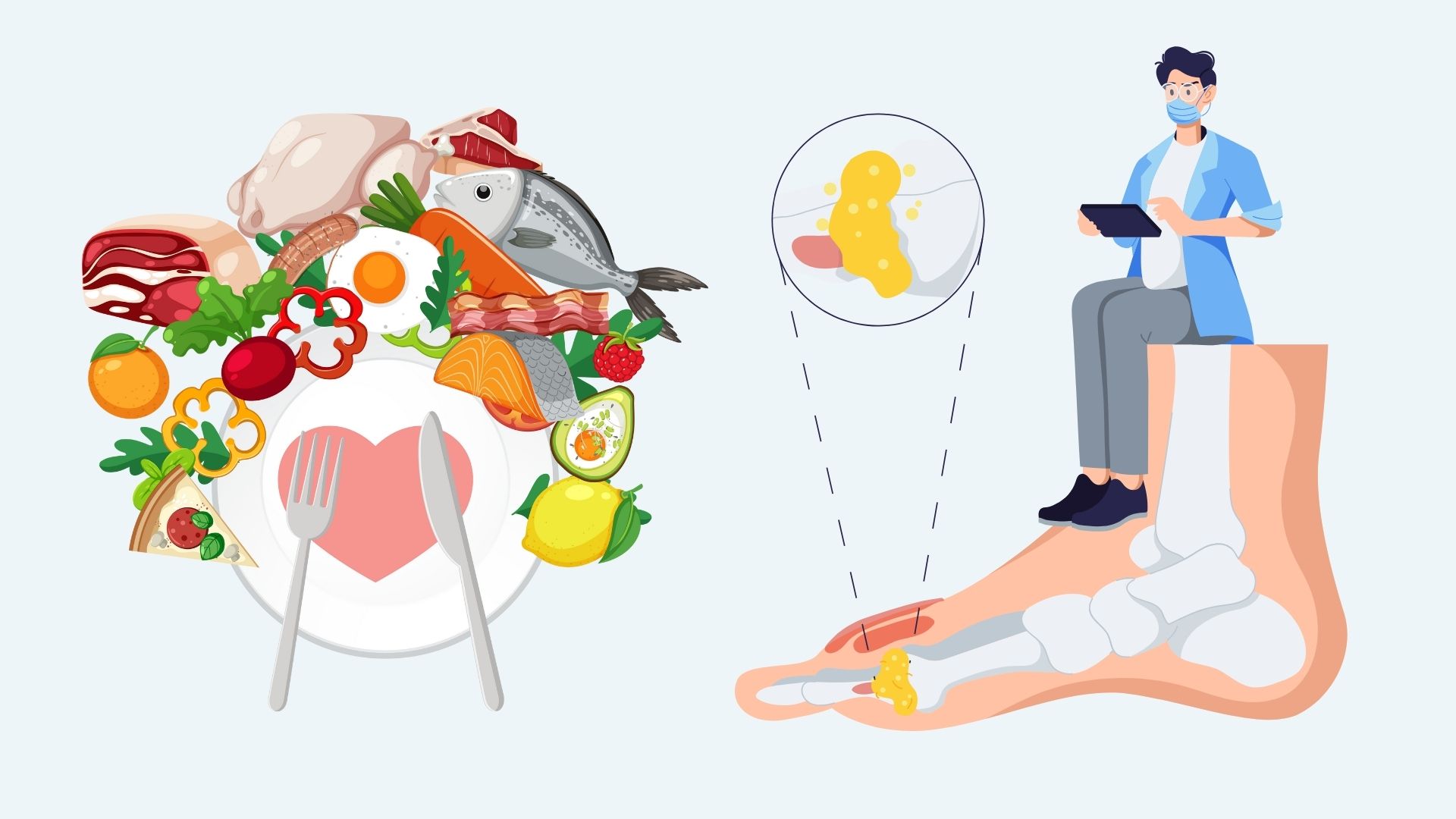 Reducing blood pressure without medication from the DASH diet. Graphics: Linh Dan