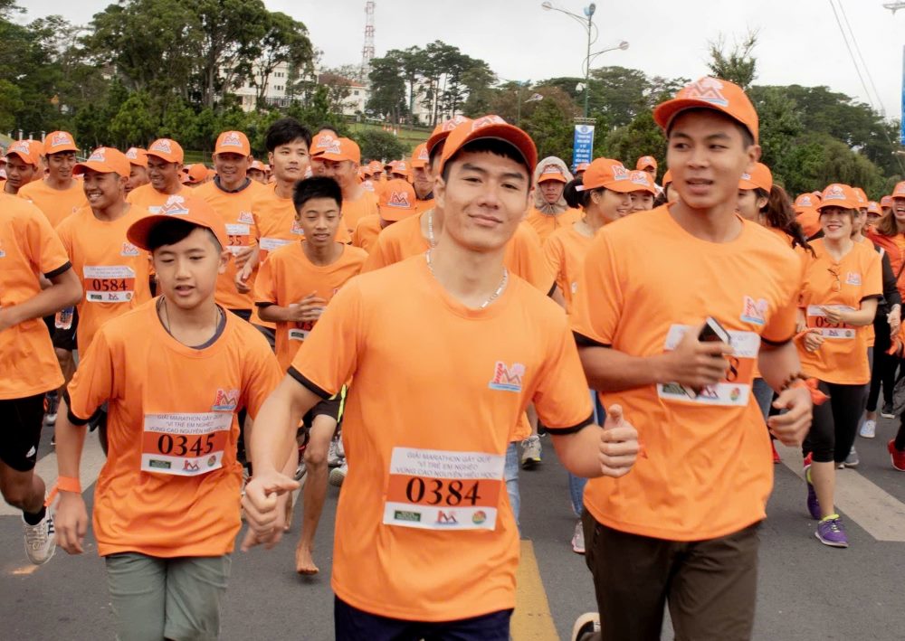 5,000 athletes are about to compete in the "Marathon Lien Minh Group 2025" in Da Lat. Photo: Organizing Committee