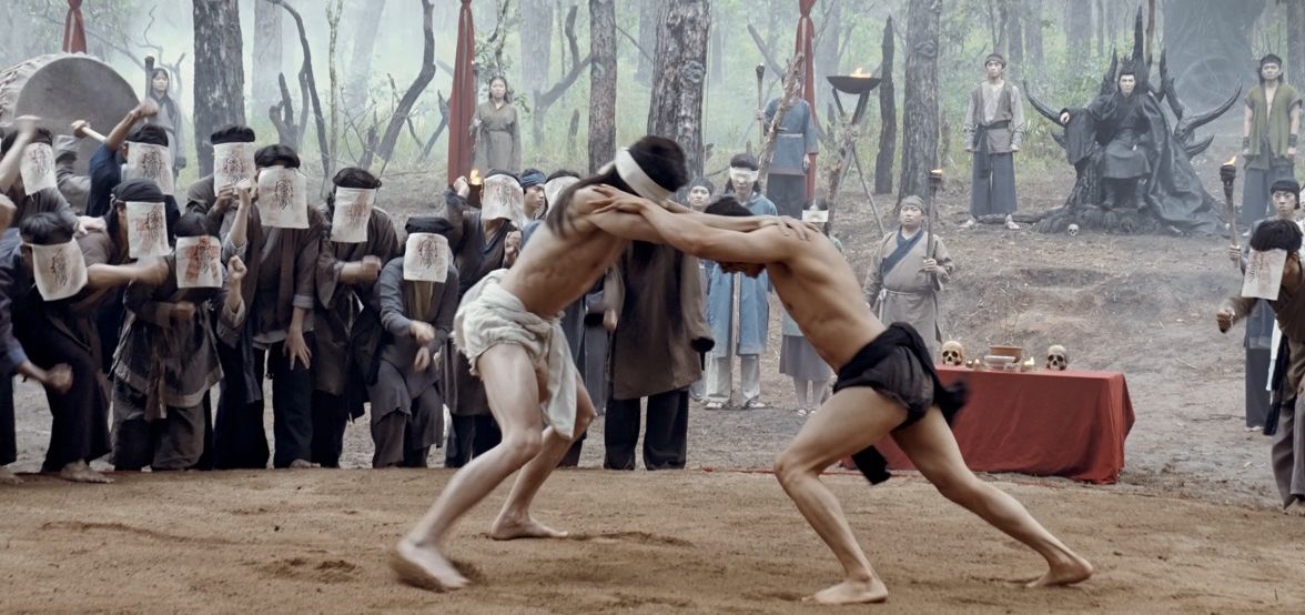 The scene in the movie The Devils Prince. Photo: Film crew.