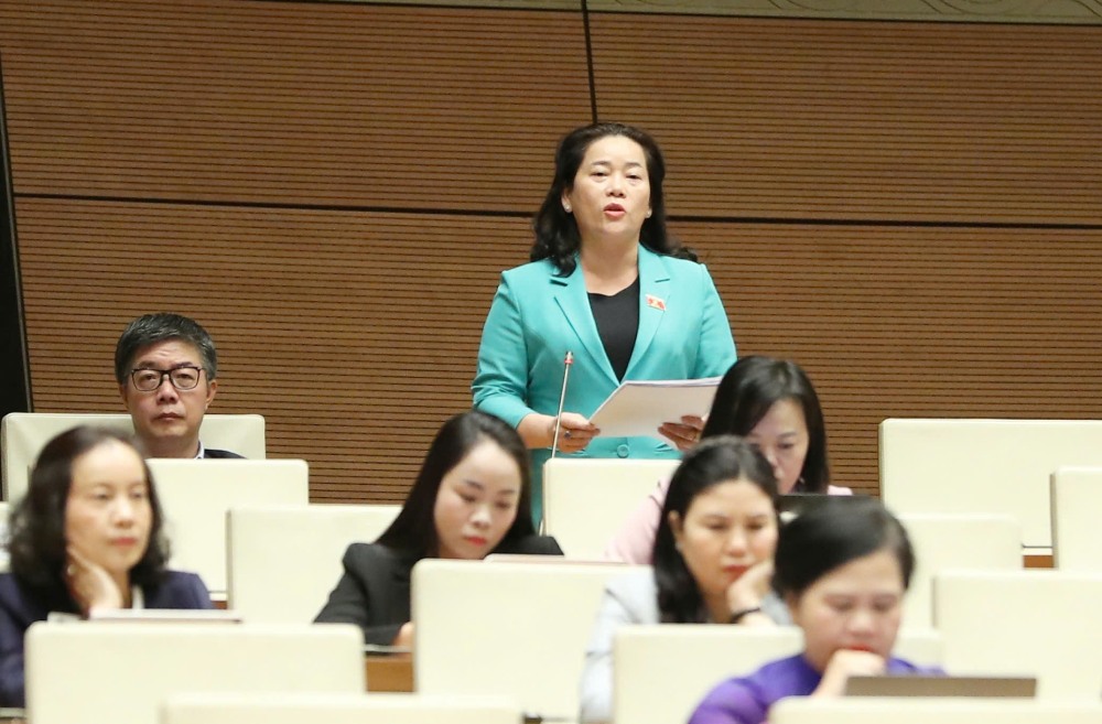 Dai bieu Le Thi Thanh Lam. Anh: Pham Dong