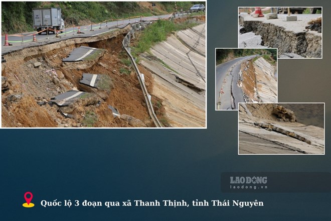 Nỗi lo mất an toàn giao thông trên tuyến huyết mạch ở Thái Nguyên