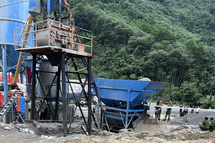 ラオカイ当局は事件の解明を進めている。写真: ディン・ダイ