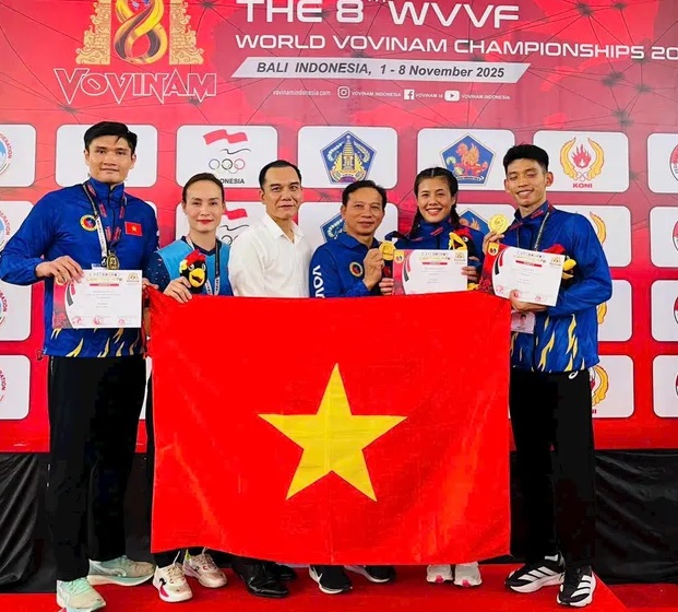 베트남 보비남 대표팀은 세계 대회에서 주목할 만한 성과를 거두었습니다. 사진: 호아이 비엣