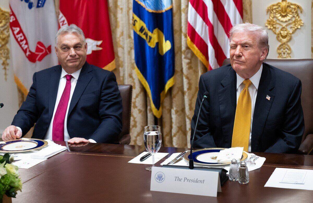 US President Donald Trump has granted Hungary a sanctions exemption for Russian oil purchases after meeting with Hungarian Prime Minister Viktor Orban on November 7. Photo: AFP