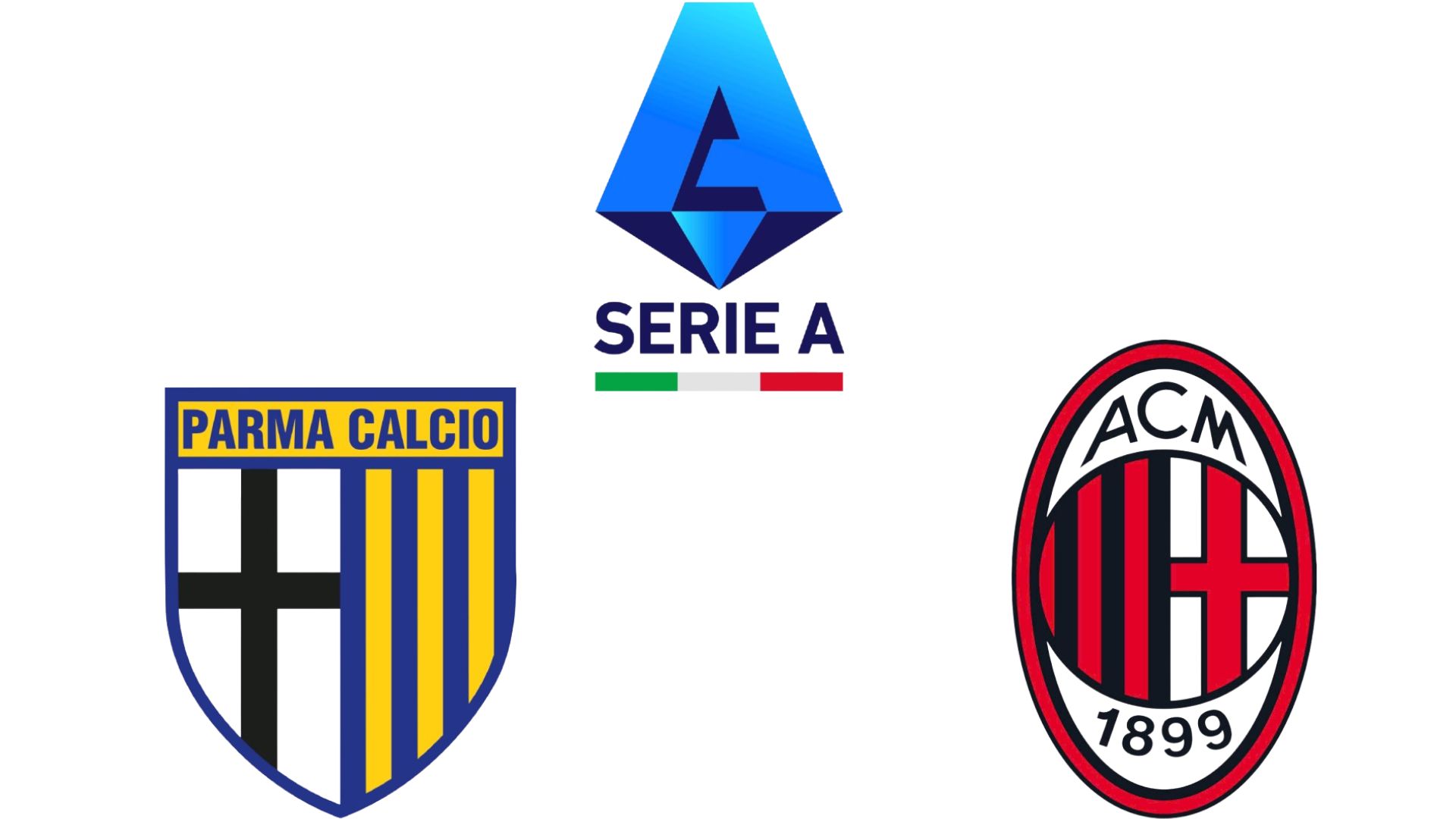 Parma vs AC Milan in Serie A. Graphics: Van An