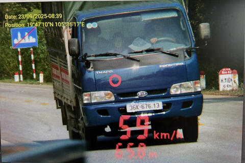 The owner was fined in Thanh Hoa. Photo: Thanh Hoa Police