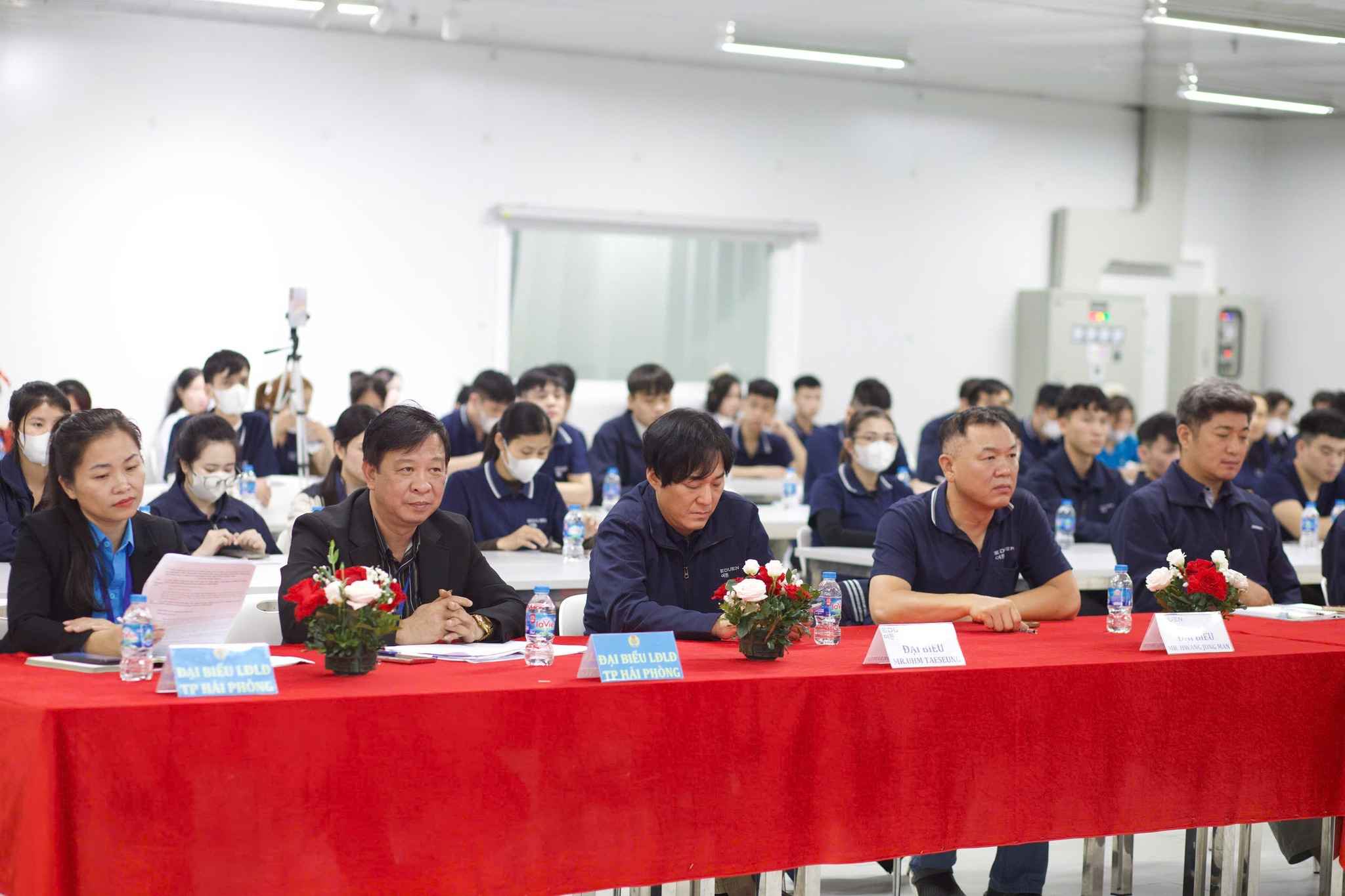 Eduen Vina Company's Trade Union held a Congress for the 2025 - 2030 term. Photo: Eduen Vina Trade Union