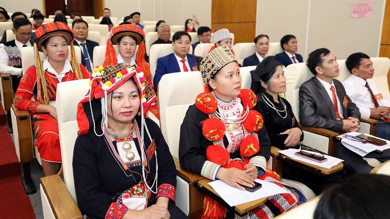 Cac dai bieu tham du Dai hoi. Anh: Viet Bac