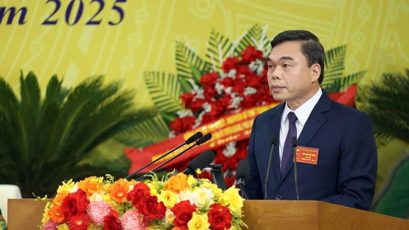 Ong Ma The Hong - Chu tich Uy ban MTTQ Viet Nam tinh Tuyen Quang. Anh: Viet Bac