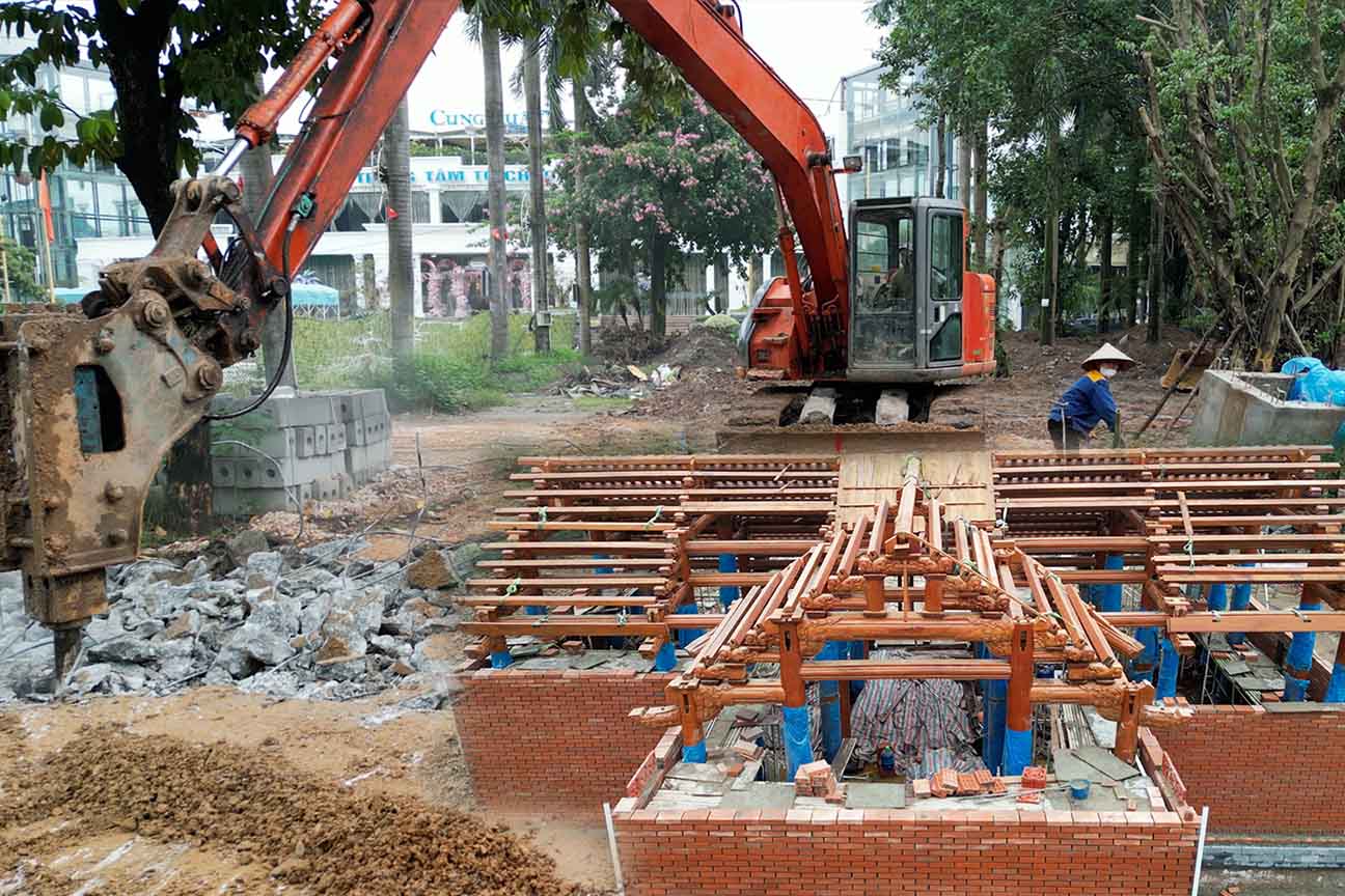 Vo Thi Sau Park changes its appearance with a new cultural and historical project