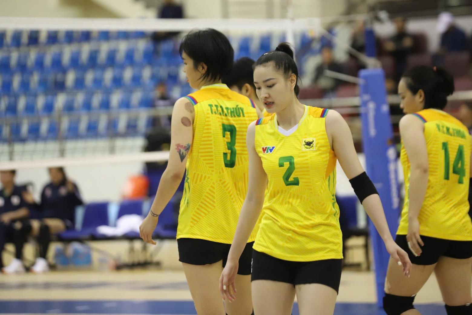 Kim Thanh trong mau ao VTV Binh Dien Long An. Anh: Hoang Hue