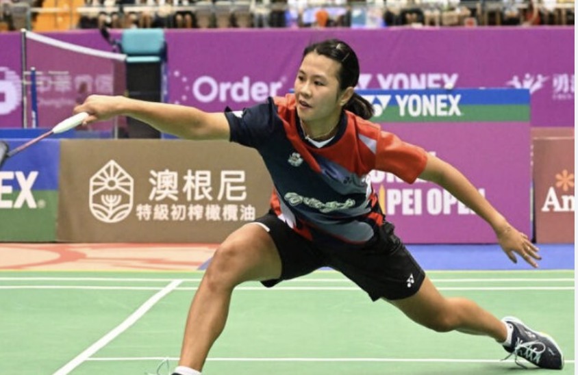 Chiu Pin-chian la doi thu cua Thuy Linh tai chung ket. Anh: Cat tu video