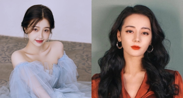 Dilraba Dilmurat and Yu Shuxin. Photo: VieON