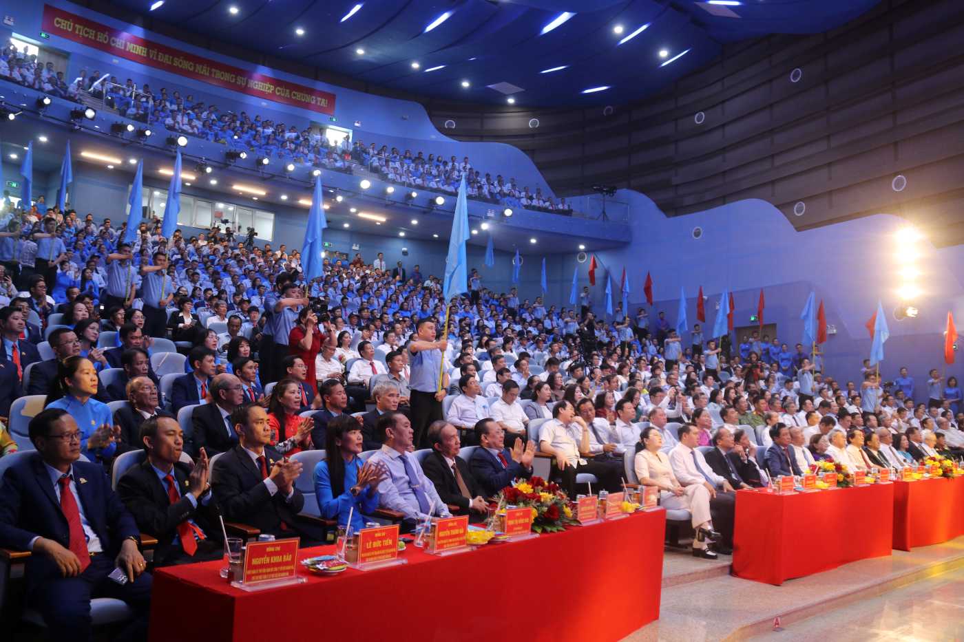 Tham du le ky niem co gan 1.000 dai bieu. Anh: Phuong Linh