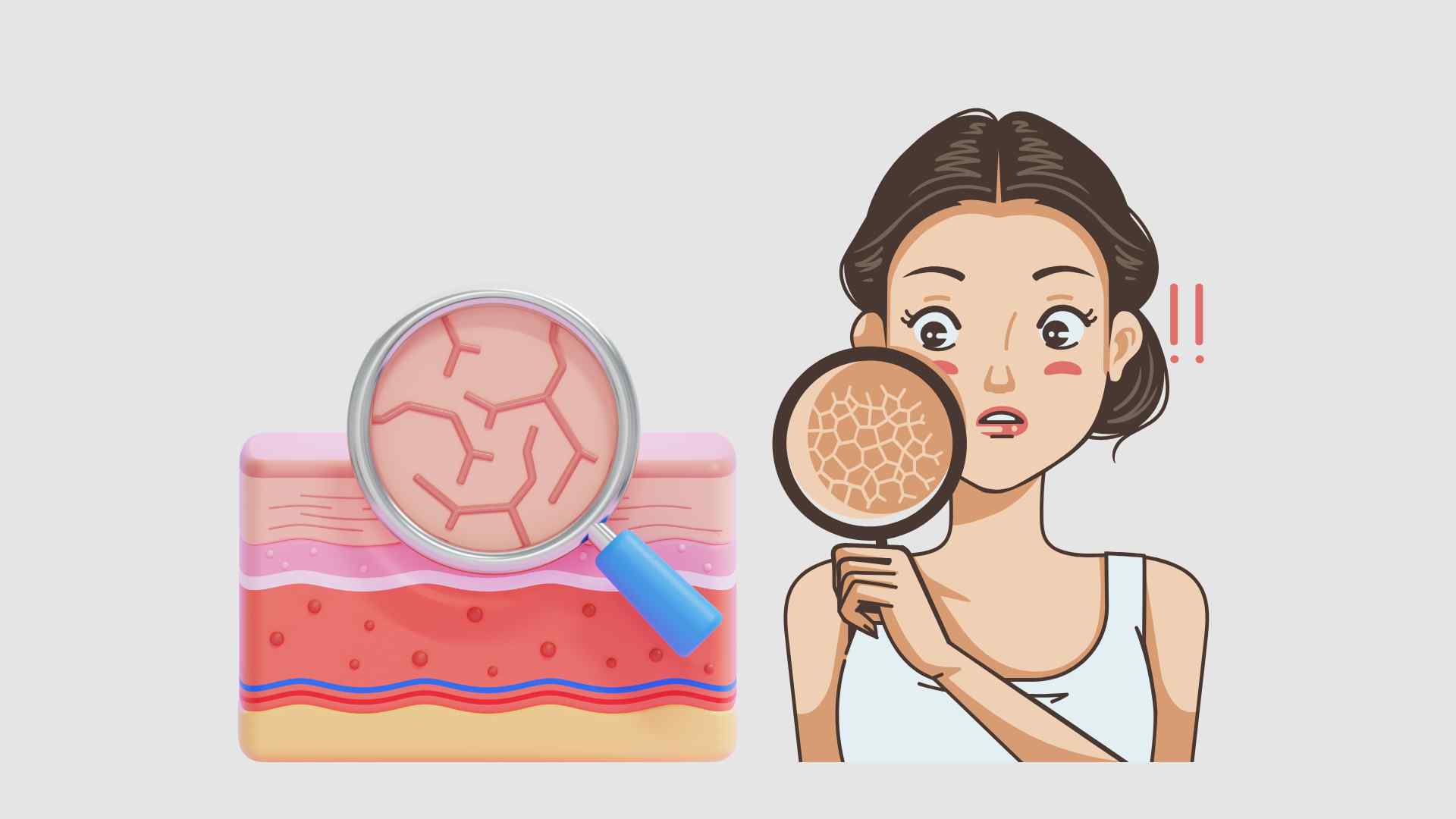 If you ignore the care steps or maintain bad habits, the skin aging process will happen faster. Graphic photo: Hoang Loc