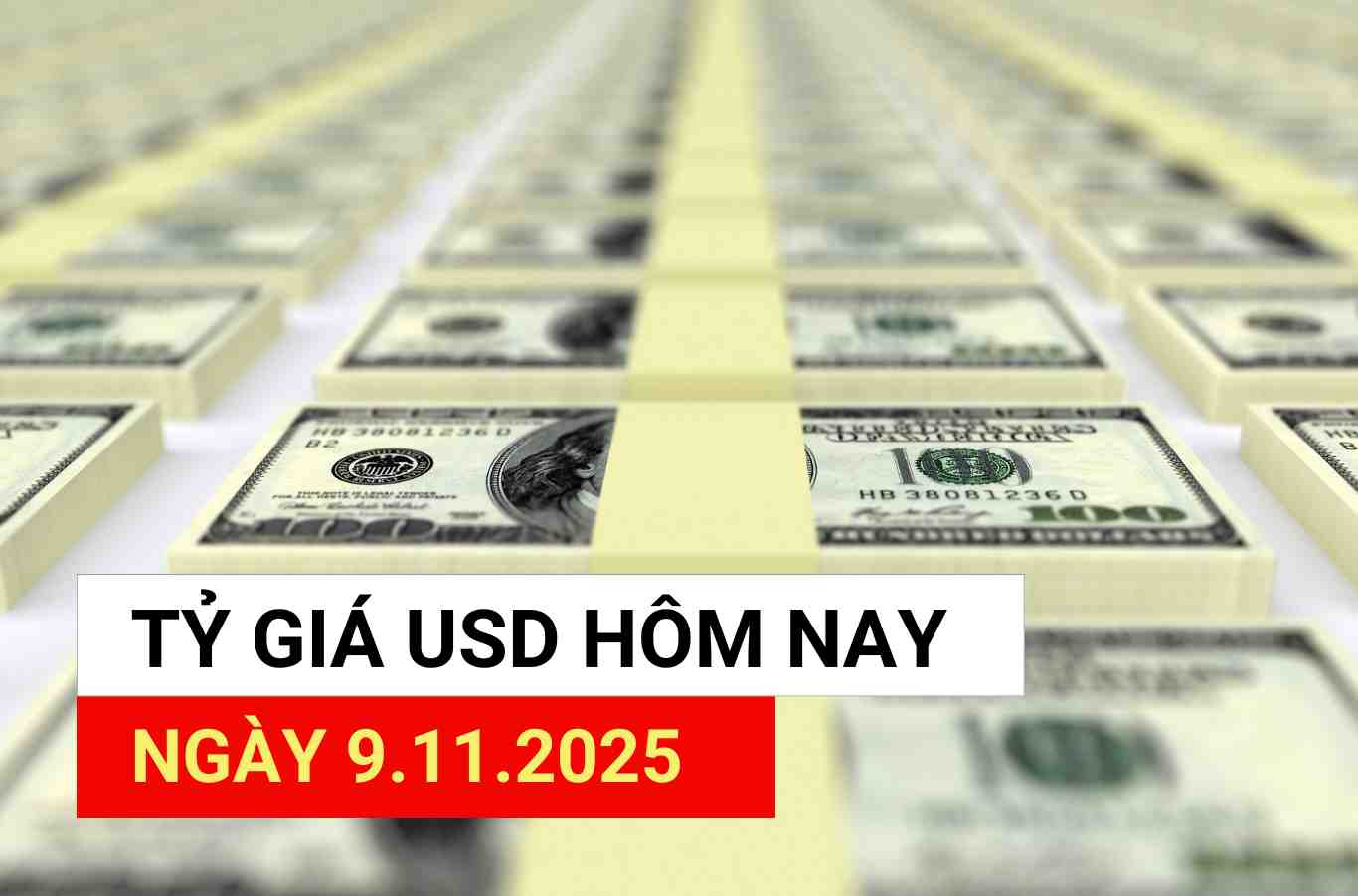 USD exchange rate today 11/9: Forecast for USD