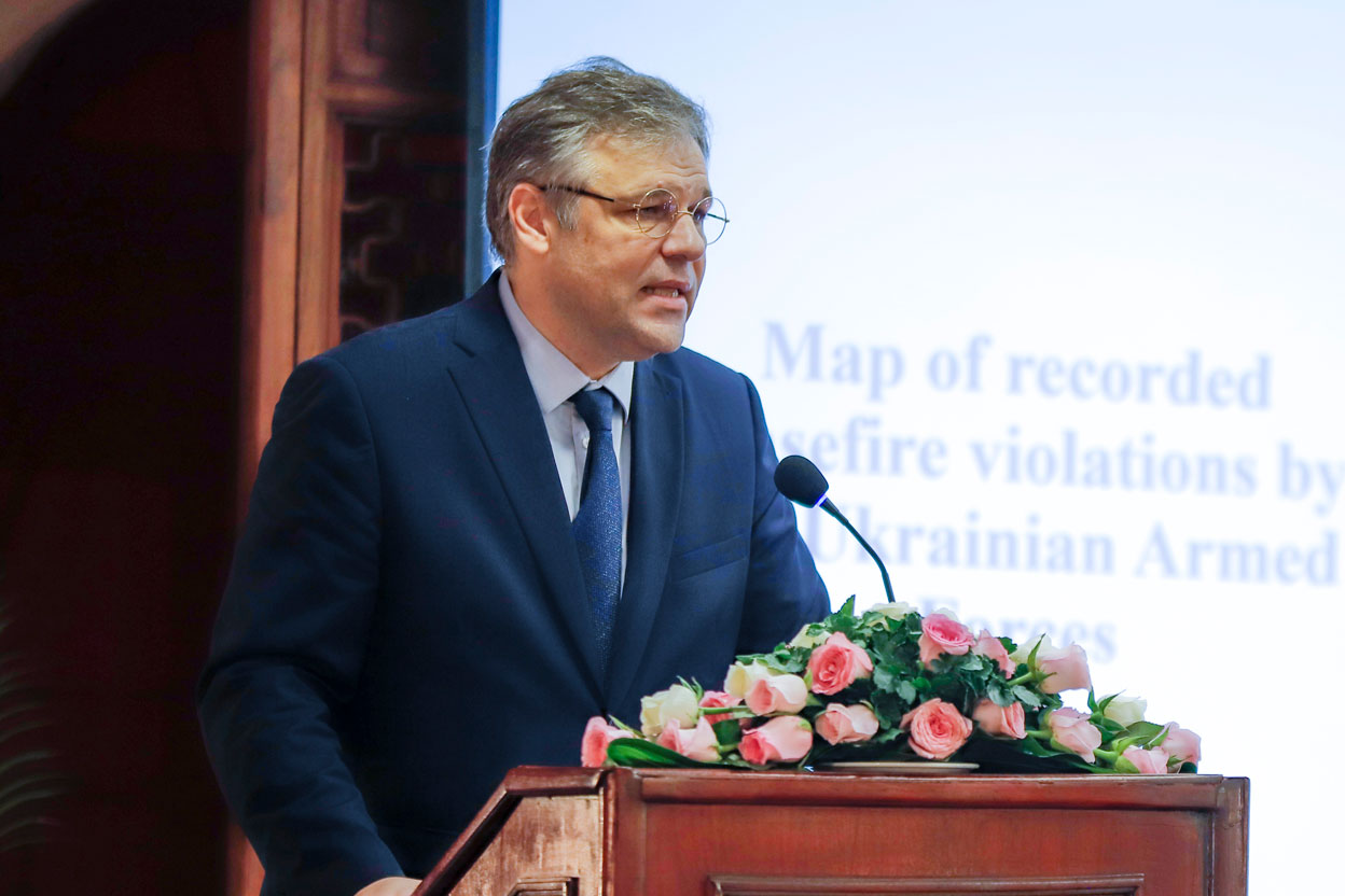 mobile ambassador of the Russian Foreign Ministry, Mr. Rodin Miroshnik. Photo: Russian Foreign Ministry