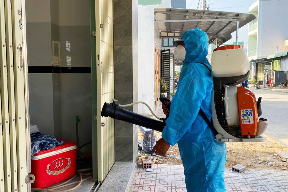 Cong tac khu trung ngan chan dich benh duoc trien khai hieu qua. Anh: CDC Gia Lai