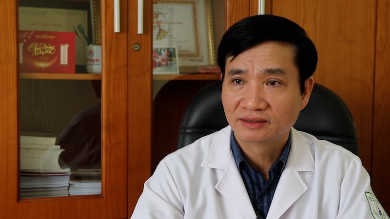 Bac si CKII Do Gia Quy, Truong khoa Dot quy. Anh: My Linh