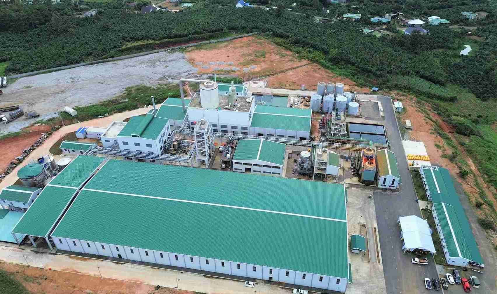 Cong ty Co phan HC Bao Lam noi xay ra vu no lon khien 2 Cong nhan thiet mang. Anh: Hai Duong