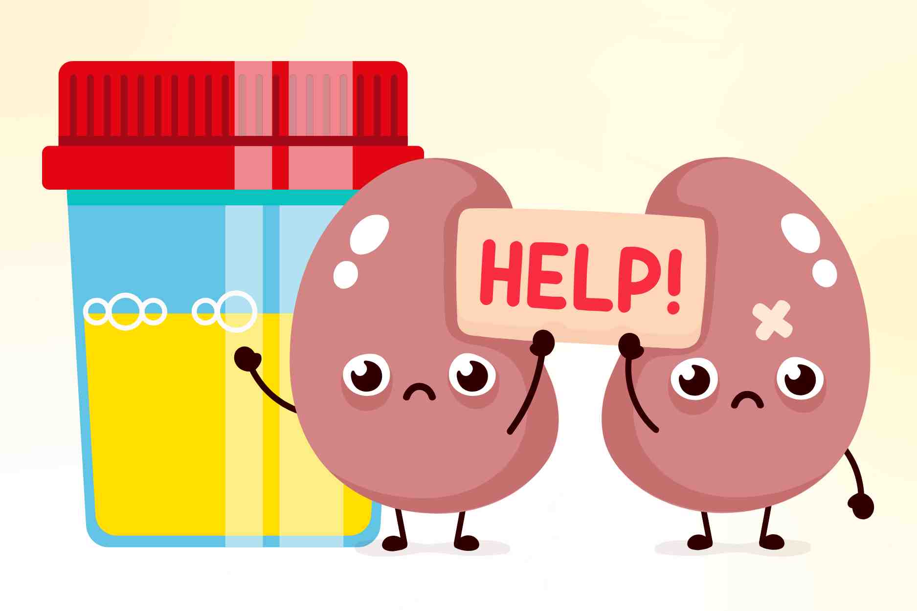 Distinguish between urination due to dehydration or weak kidneys to protect health early