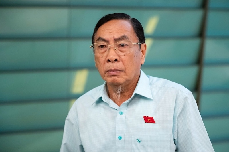 Dai bieu Quoc hoi Pham Van Hoa. Anh: Tuong Van